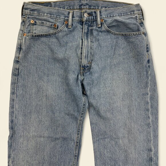 Vintage Levi's Jeans Blue Denim Pants 505 Faded Washed Out  Men's W 36 x L 29 - Picture 4 of 16